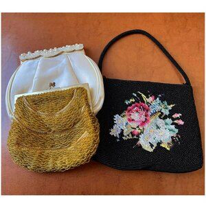 Set of 3 Vintage Purses - one low price
